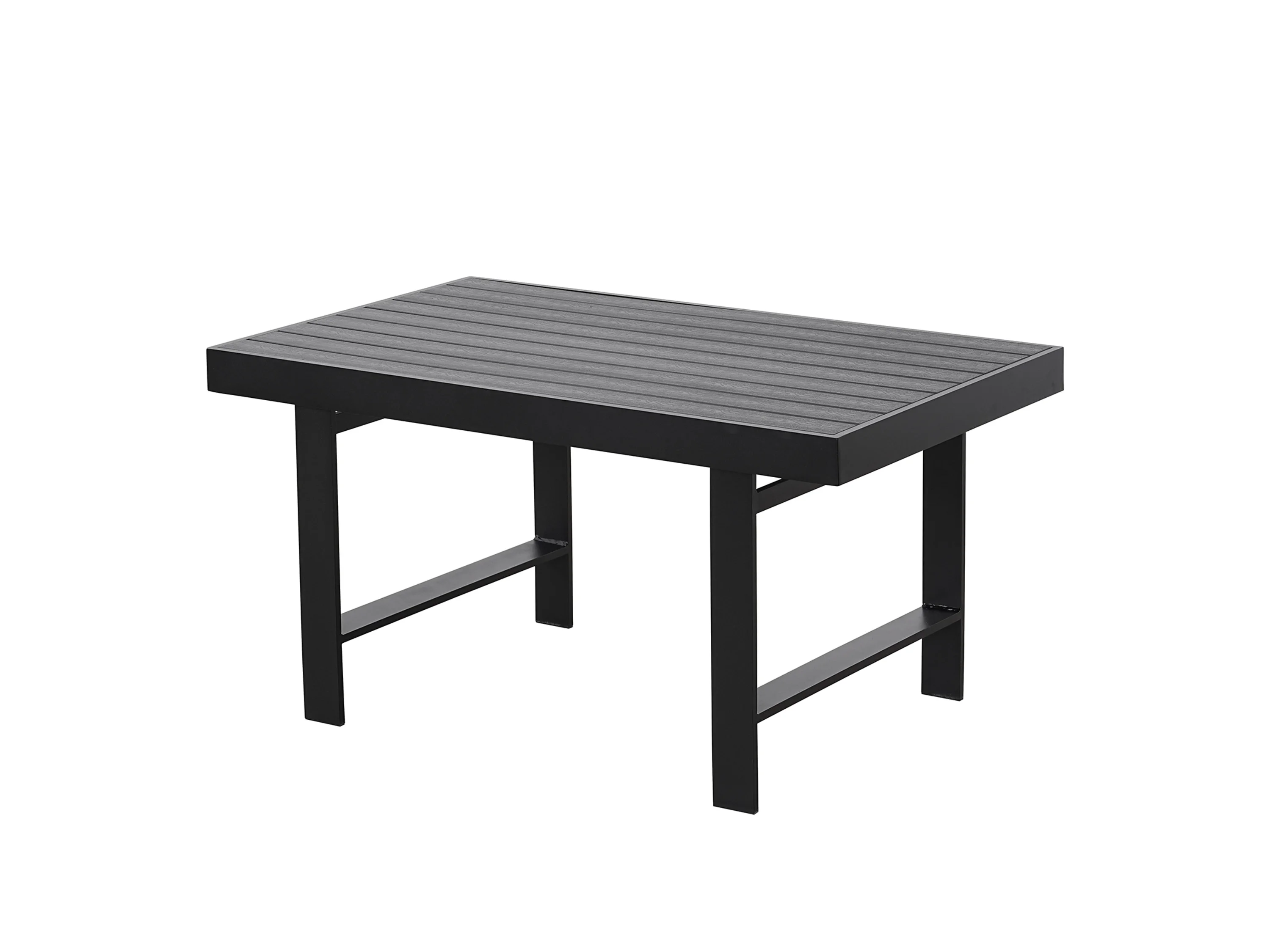 MEXO Gartenmöbel Lounge-Set »Tropea«, inkl Polster (8-Sitzer, Schwarz / Dunkelgrau) – Bild 3 von 4