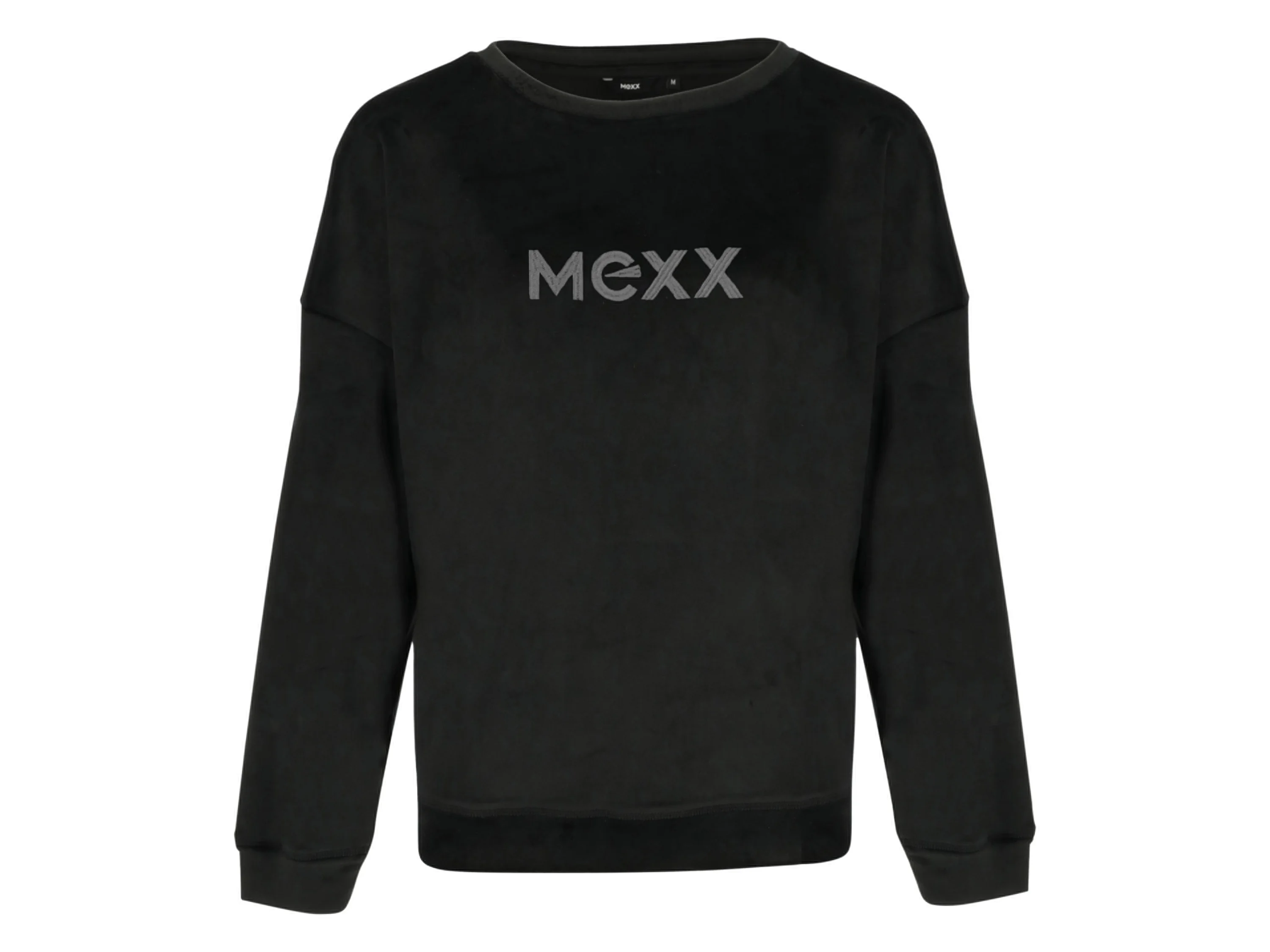 MEXX Damen Fleece-Pyjama, 2-teilig (Schwarz, M) – Bild 3 von 4