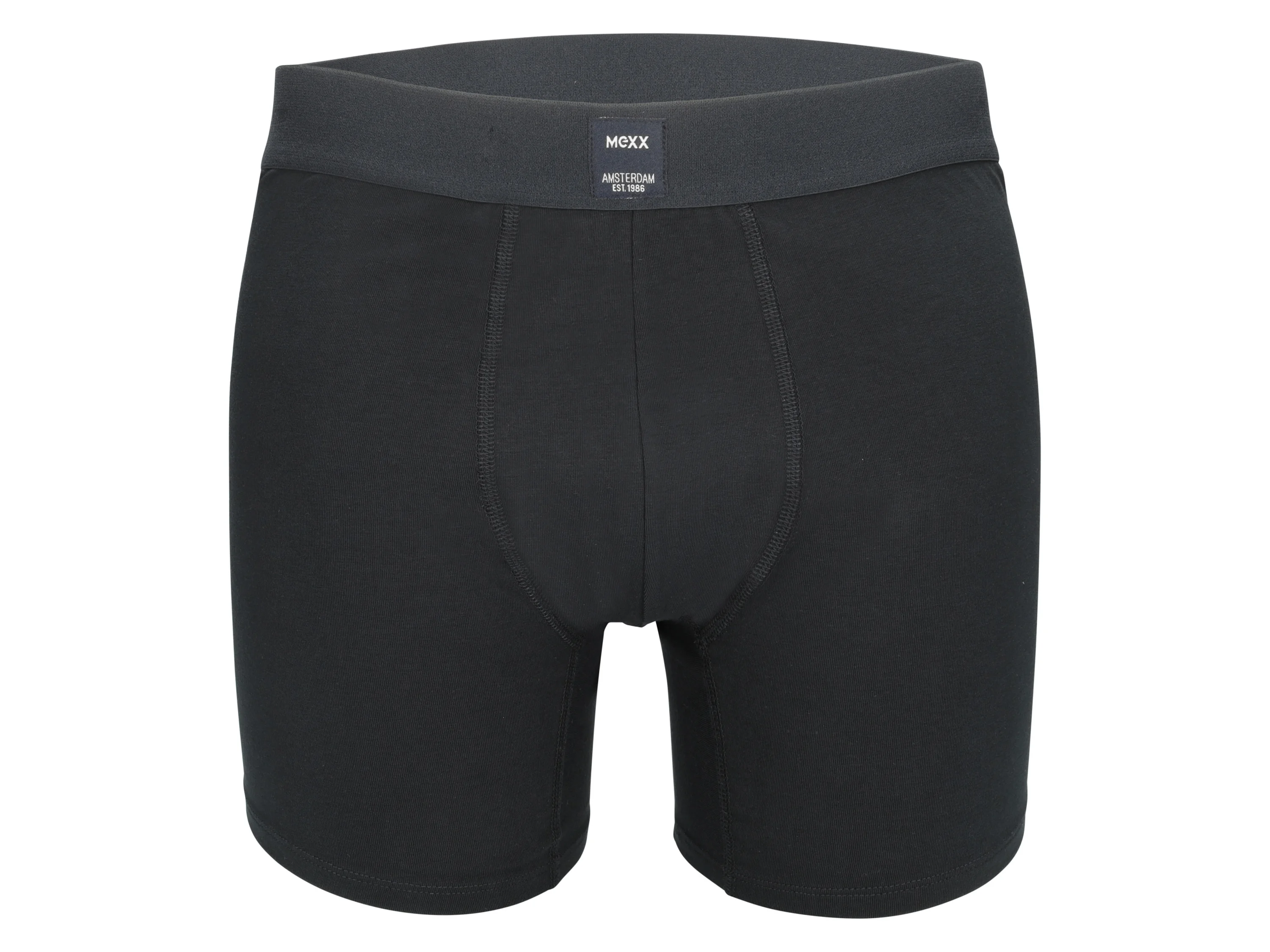 MEXX Herren Boxer, 2er-Pack (navy/graublau, L) – Bild 4 von 4