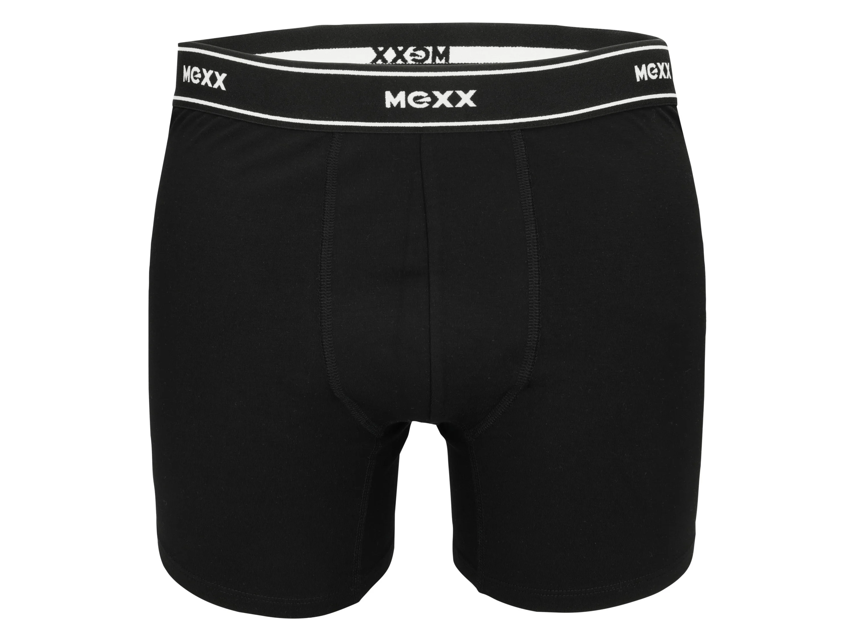 MEXX Herren Boxer, 2er-Pack (Streifen/navy/olivgrün, XL) – Bild 4 von 4