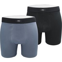 MEXX Herren Boxer, 2 Stück (navy/blue, M)