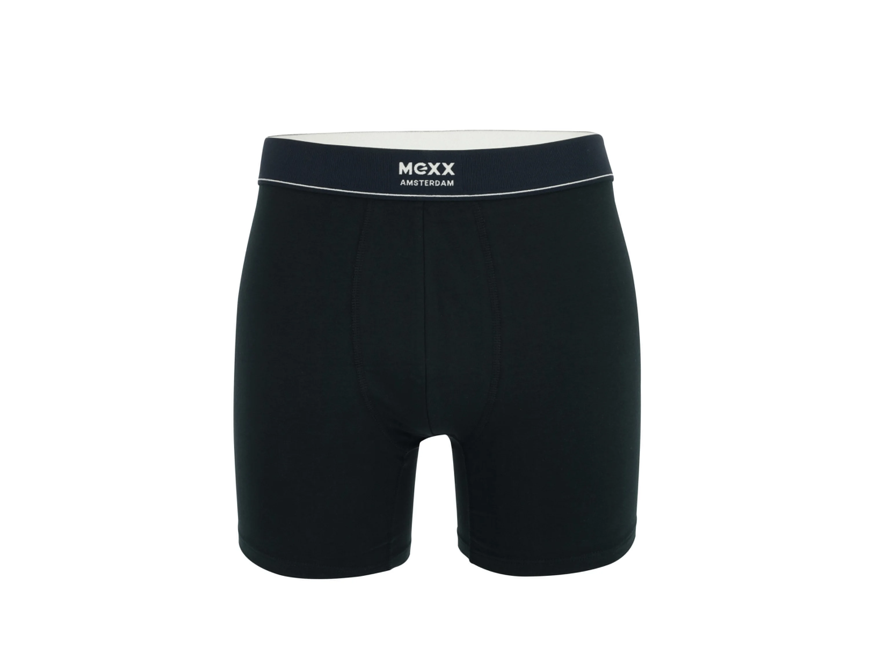 MEXX Herren Boxershorts, 2 Stück (navy/grau, M) – Bild 4 von 4