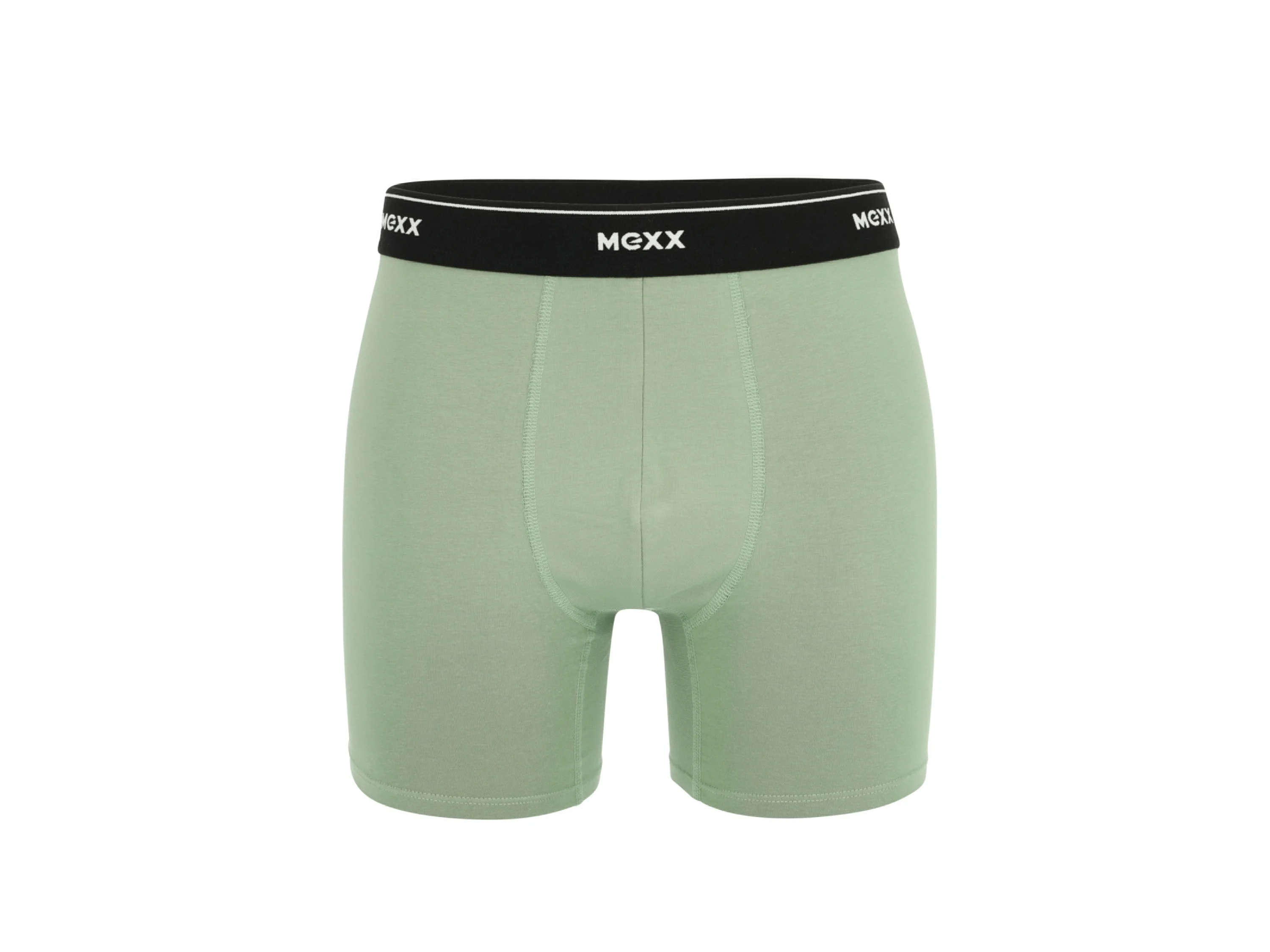 MEXX Herren Boxershorts, 2 Stück (Schwarz/Grün, L) – Bild 2 von 4