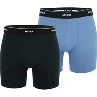 MEXX Herren Boxershorts, 2 Stück (navy/blau, L)