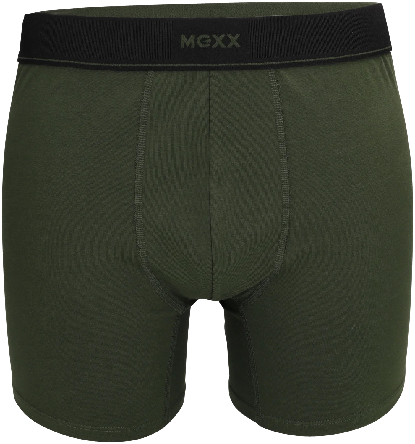 MEXX Herren Boxershorts, 2 Stück (Schwarz/Grün, XL) – Bild 2 von 4