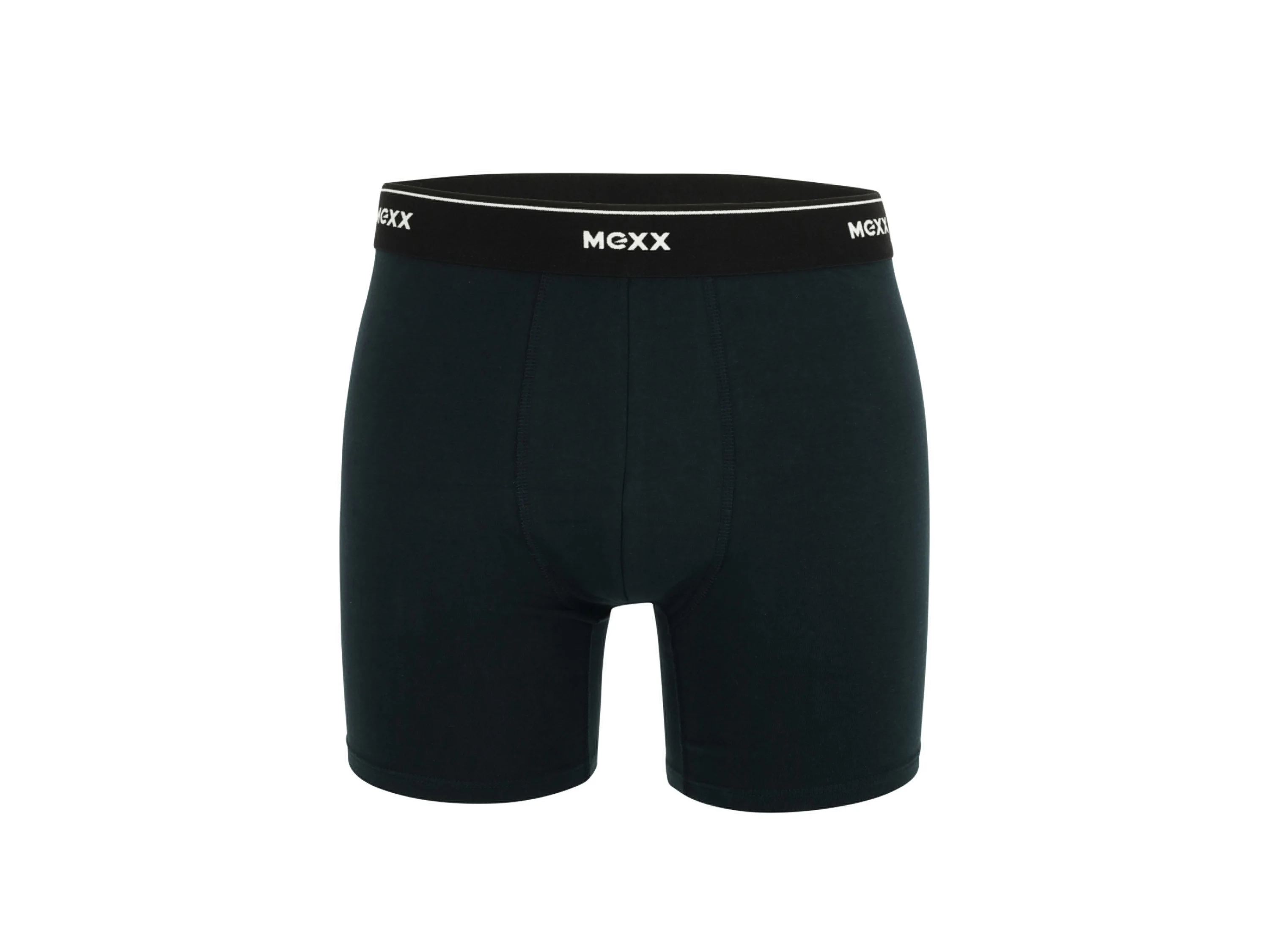 MEXX Herren Boxershorts, 2 Stück (Schwarz/Grün, M) – Bild 4 von 4