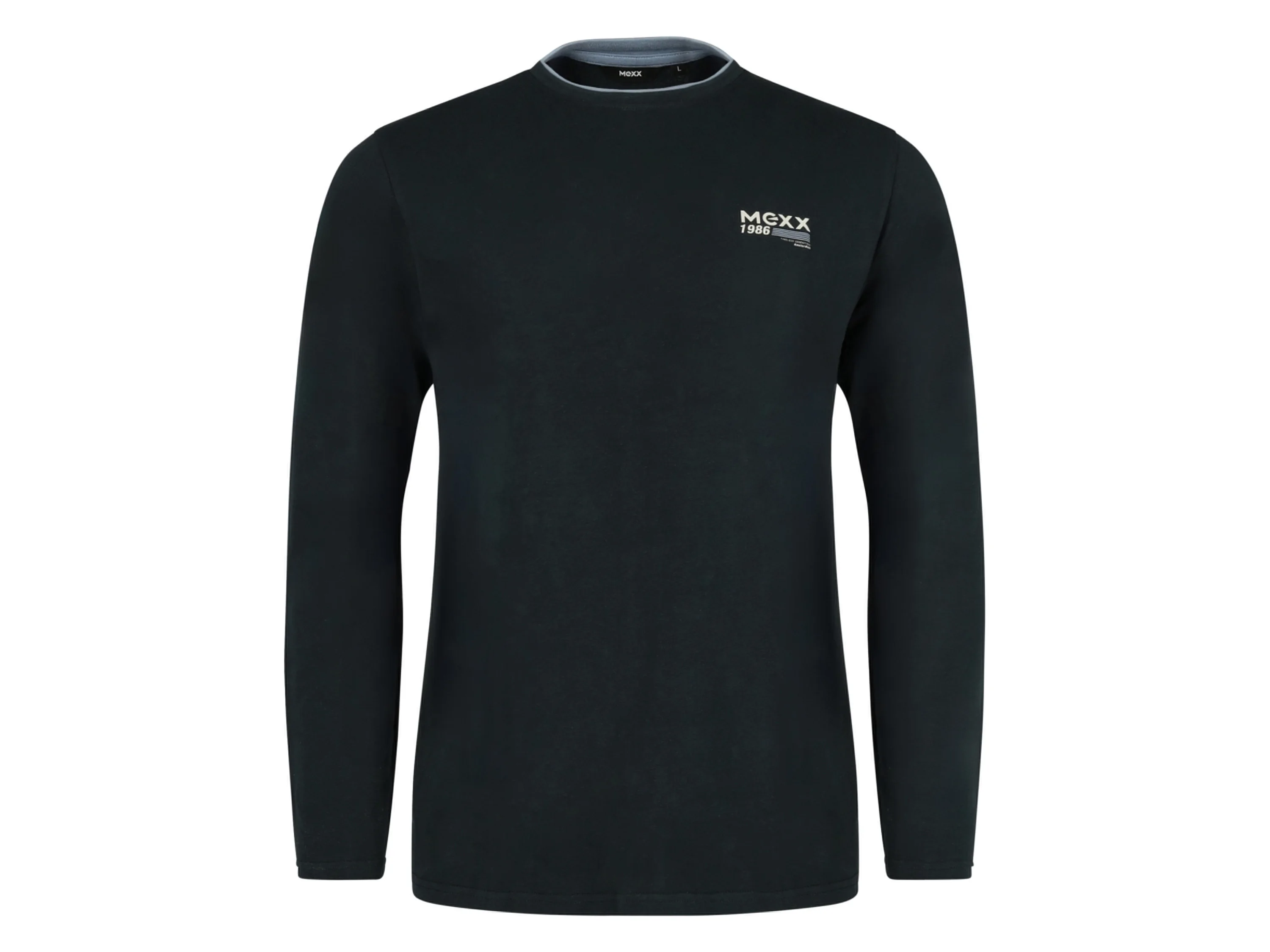 MEXX Herren Jersey-Pyjama, 2-teilig (Navy, XL) – Bild 3 von 4