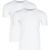 MEXX Herren Unterziehshirt, 2 Stück (Rundhals, Weiß, M)