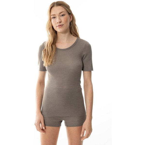 Mey T-Shirt WOOL LOVE schmale Passform, Kurzarm, Merino-Schurwolle