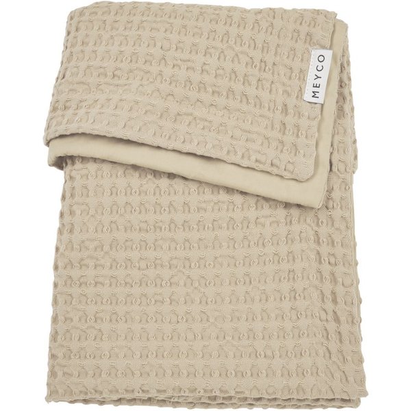 Babydecke Sand, Meyco Baby, 75x100cm