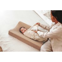 Meyco Baby Pucksack Penguin Soft sand (100% Baumwolle, 1 tlg), 0-3 maanden - 1-pack