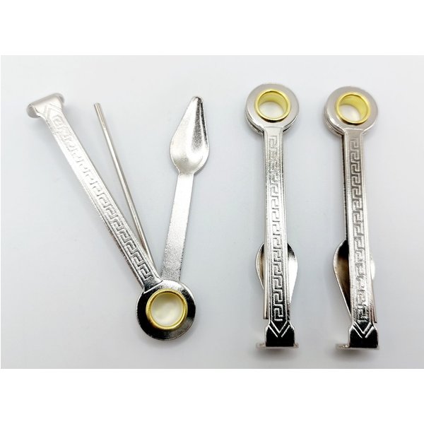 meytrade Stopfnadel 3er Set, Pfeifenstopfer, Pfeifenbesteck, 3 teiliges Tool Set, Raucherzubehör