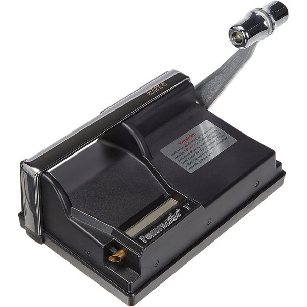 meytrade Tischdrehmaschine Powermatic Elite 1+ Maschine, Zigarettenmaschine, Selbstdreher, inkl. Zündhölzer gratis