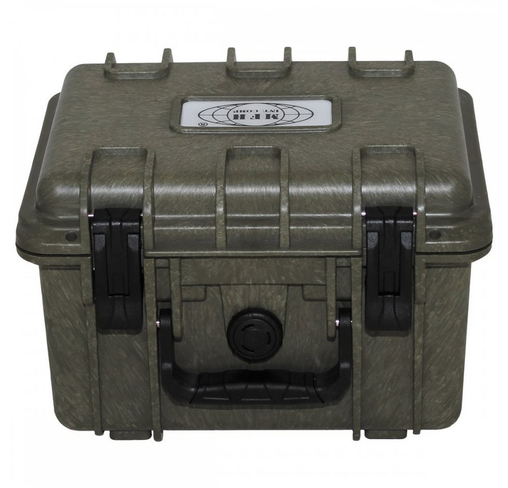MFH Aufbewahrungsbox Box, Kunststoff, wasserdicht, 26,7x23,9x17,6 cm, oliv – Bild 2 von 4