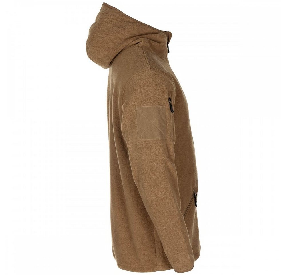 MFH Fleecejacke Fleece-Jacke, "Tactical", coyote tan - XXXL – Bild 3 von 4