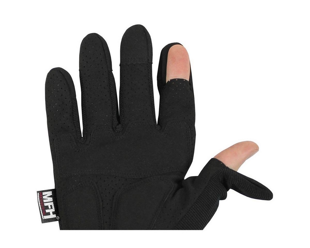 MFH Multisporthandschuhe Tactical Outdoor Handschuhe, "Action", schwarz – Bild 2 von 2