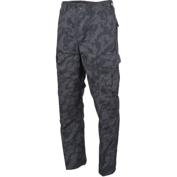 MFH Outdoorhose US Kampfhose, BDU, Rip Stop, night-camo