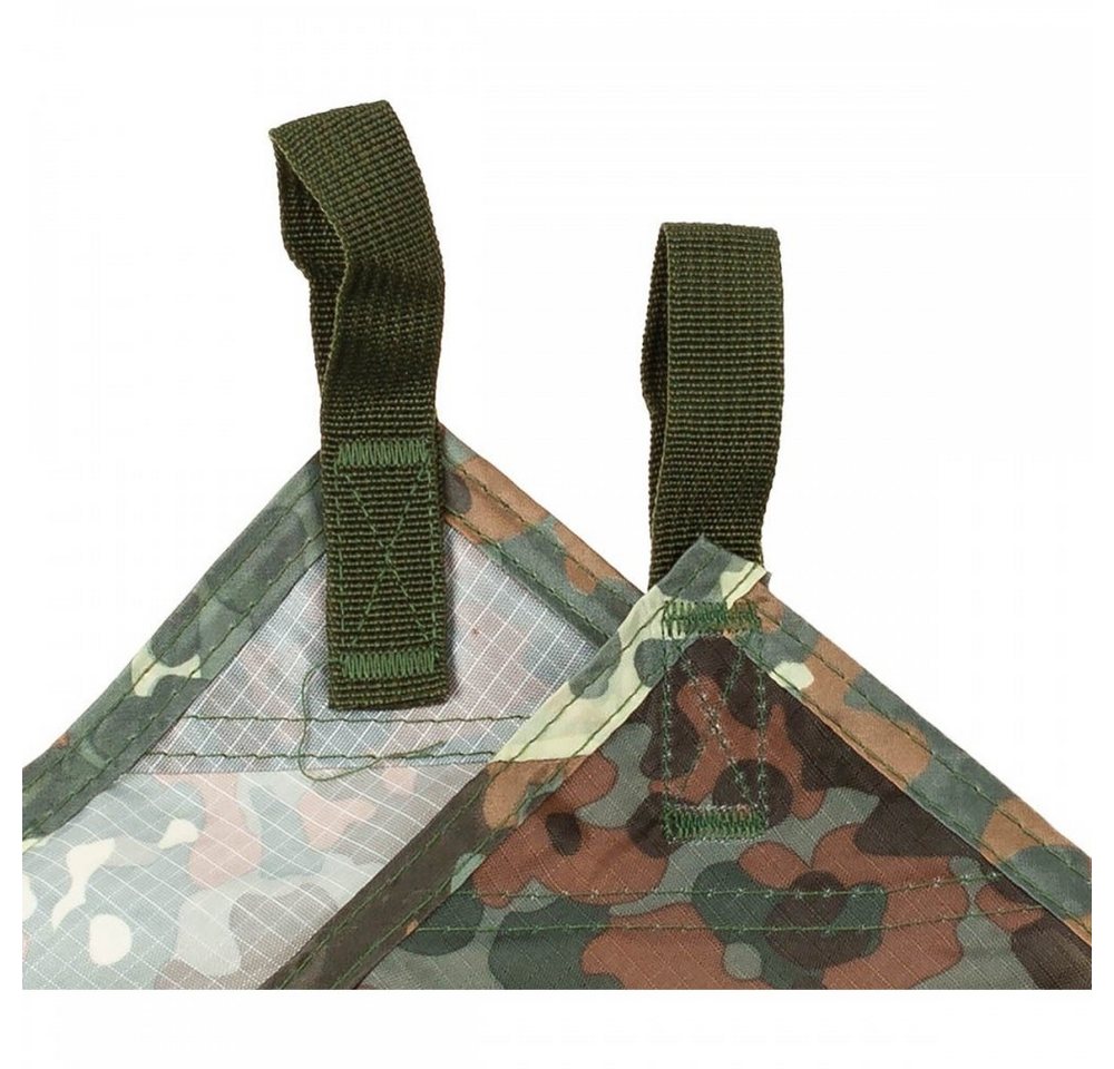 MFH Regenschutzplane Mehrzweckplane, Tarp Extrem, flecktarn, ca. 300 x 300 cm (Packung) – Bild 2 von 4