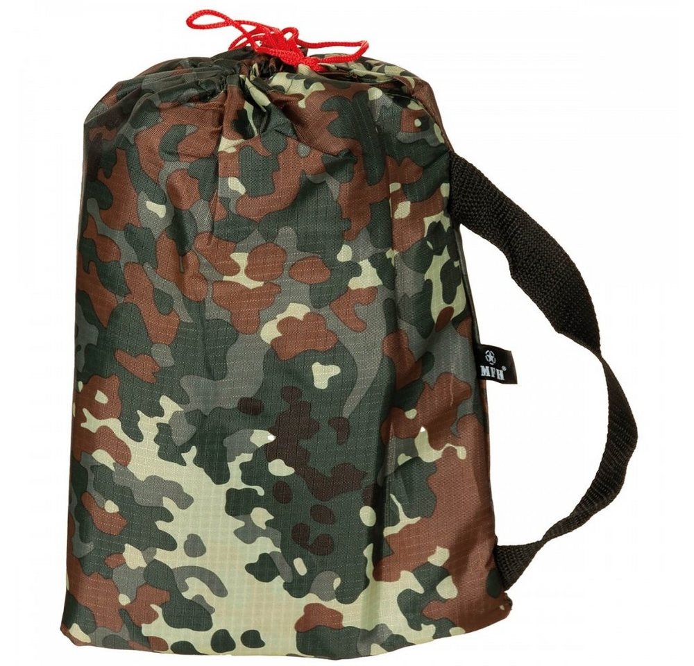 MFH Regenschutzplane Mehrzweckplane, Tarp Extrem, flecktarn, ca. 300 x 300 cm (Packung) – Bild 3 von 4