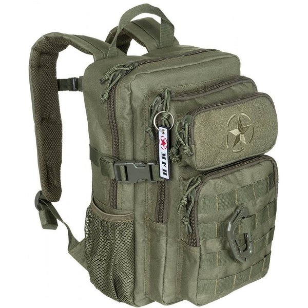 MFH Rucksack US Rucksack, Assault, Youngster, oliv