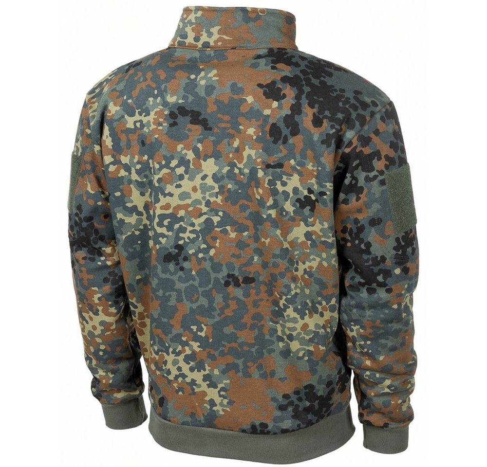 MFH Sweatjacke Sweatjacke, Tactical, flecktarn - S Kopfhörerausgang – Bild 2 von 4