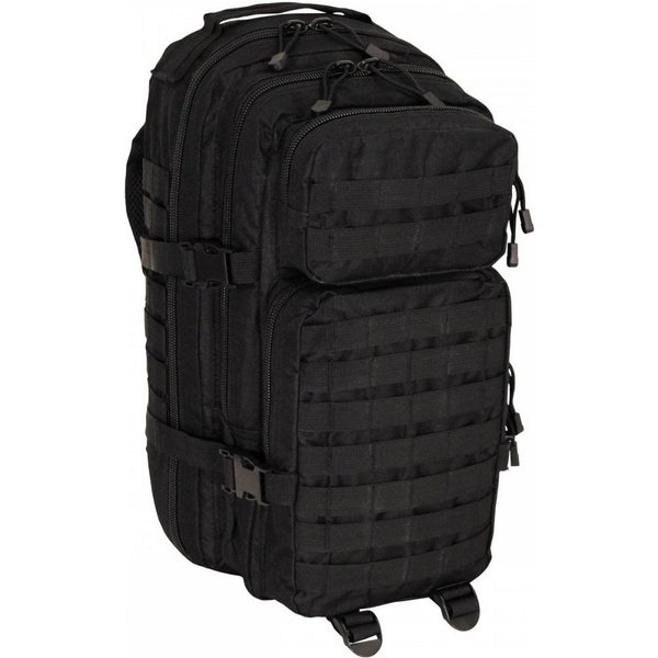 MFH Wanderrucksack US Rucksack, Assault I, Basic, schwarz (Packung)