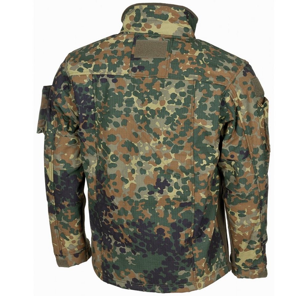 MFHHighDefence Fleecejacke Fleece-Jacke, Combat, flecktarn - L – Bild 2 von 3