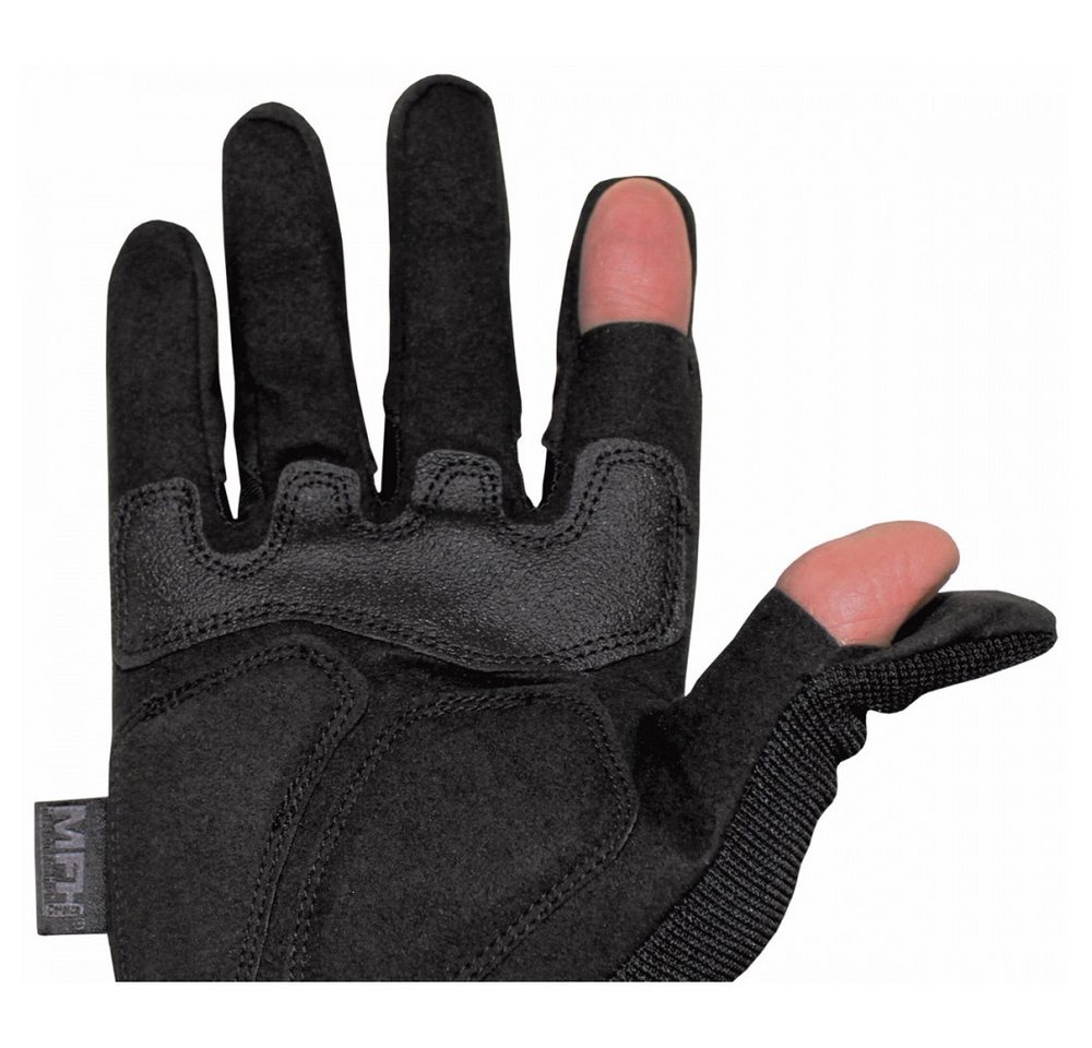 MFHHighDefence Multisporthandschuhe Tactical Handschuhe Attack von MFH HighDefence (Tactical Handschuhe, Attack) Umklappbare Finger für Flexibilität – Bild 2 von 2