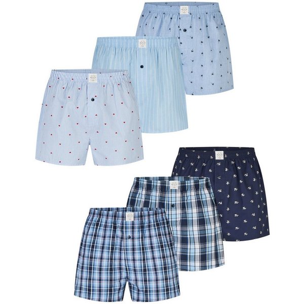 MG-1 Boxer Classics (6-St) Boxershorts, Unterhose, Boxerbriefs