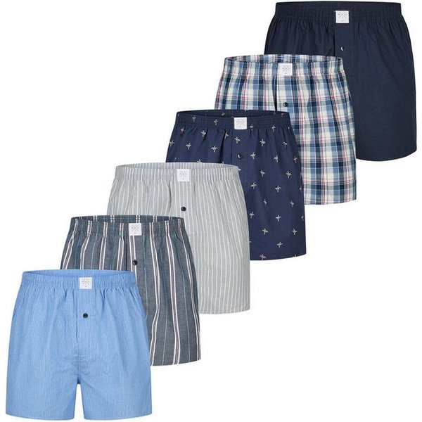 MG-1 Boxer Classics (6-St) Retroshorts, Vintage Boxer, Klassische Boxer