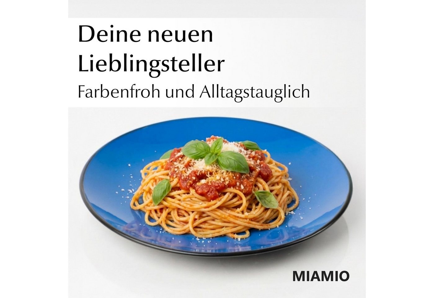 MiaMio Teller Le Papillon große Teller, bunt, (6 St), Ø 26 cm, 6-teilig – Bild 2 von 5