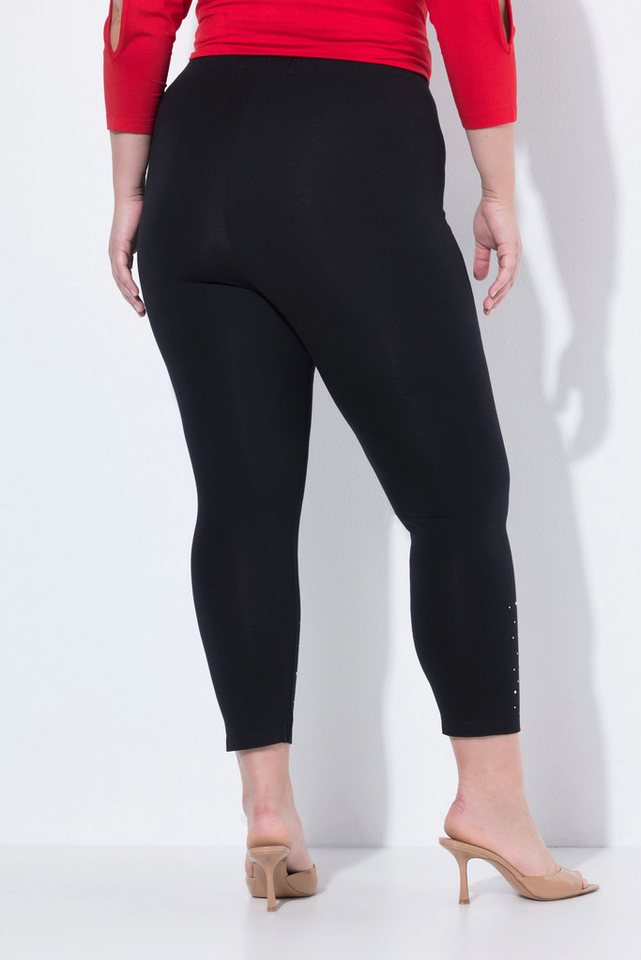 MIAMODA Leggings Leggings mit Hotfix Steinchen – Bild 3 von 3