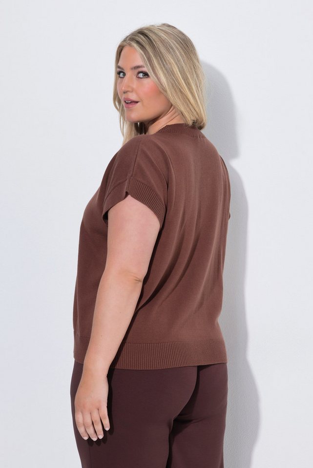 MIAMODA Pullunder Pullunder Loose Fit breite Rippbündchen – Bild 3 von 3