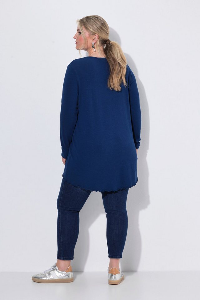 MIAMODA Strickpullover Pullover A-Linie leichter Strick Langarm – Bild 3 von 3