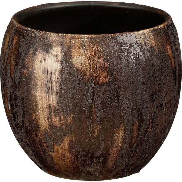 Mica Decorations Blumentopf Mica Blumentopf Roel rost Terracotta Ø 17 x 16 cm