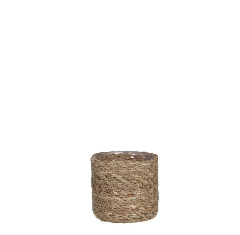 Mica Decorations Blumentopf Mica Dekorationskorb Atlantic hellbraun, 12 x 12 – Bild 3 von 5