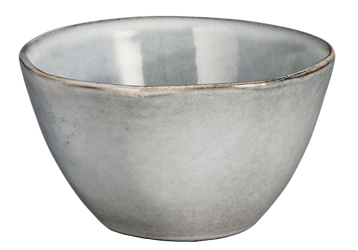 Mica Decorations Schale Mica Schale Tabo grau, Ø 11 cm x 5 cm, Keramik – Bild 2 von 5