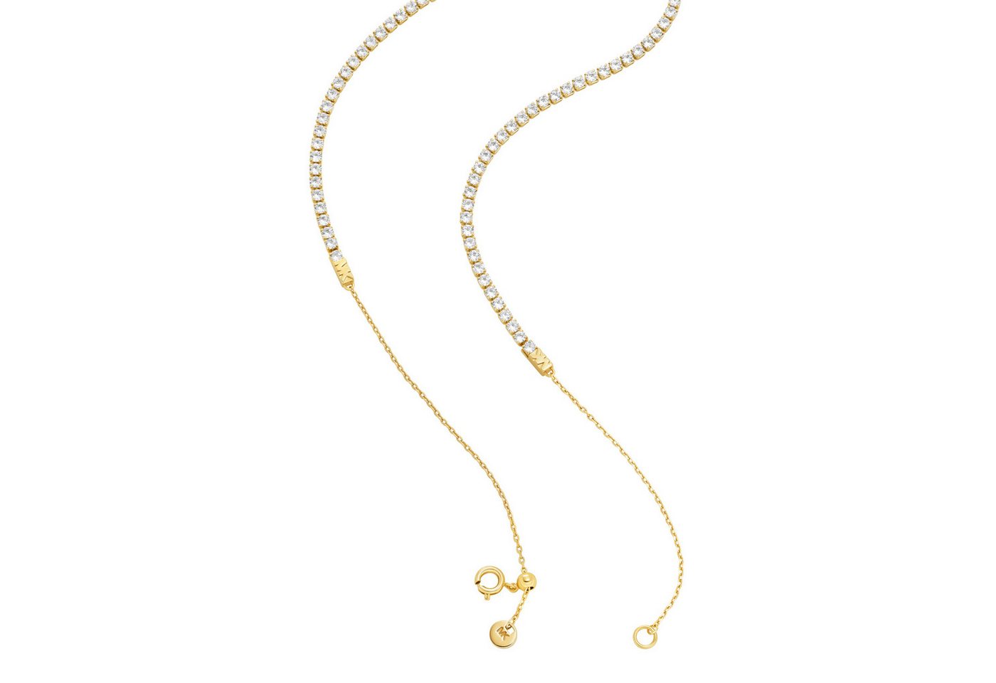 MICHAEL KORS Collier Premium Tenniskette, mit Zirkonia (synth) – Bild 3 von 4