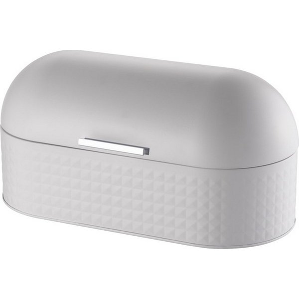 Michelino Brotkasten Brotkasten, Brotkiste, Brotbehälter, Brotbox, Größe: (LxHxB) 43,5 x 22 x 21,5 cm - Griff: Aluminium