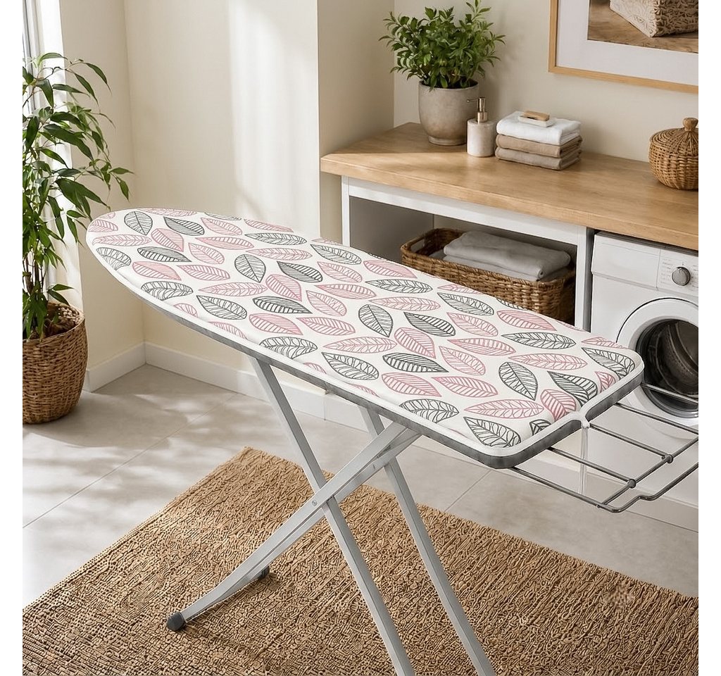 Michelino Bügelbrettbezug, 100% Baumwolle, mit Kordelzug, 131 x 47,5 cm – Bild 3 von 5