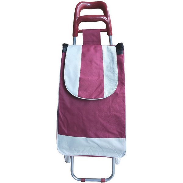 Michelino Einkaufstrolley fahrbare Einkauftasche Einkaufswagen Trolley Einkauf-Wagen, zusammenklappbar, ergonomisch geformter Griff
