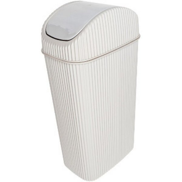Michelino Kosmetikeimer 4 L mit Schwingdeckel - Elegant & praktisch für Bad oder WC, 4 L, mit Schwingdeckel