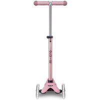 Micro Mini Deluxe Rock & Go LED Kinderkickboard (dusty rose)