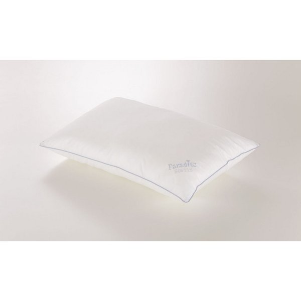 Paradies Microfaserbettdecke Paradies Kopfkissen SOFTY TIP BL 40x60 cm weiß Daunenkissen