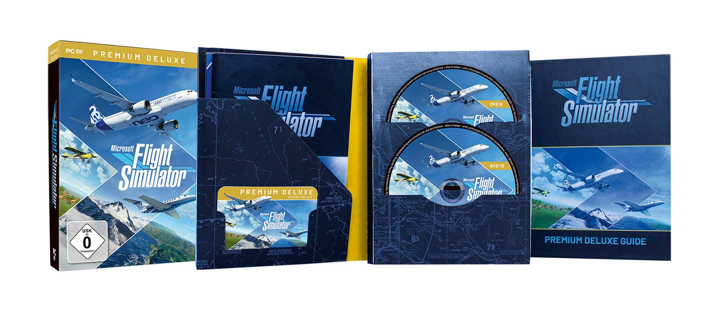 Microsoft Flight Simulator 2020 Premium Deluxe Edition PC, Flugsimulations Software – Bild 3 von 3