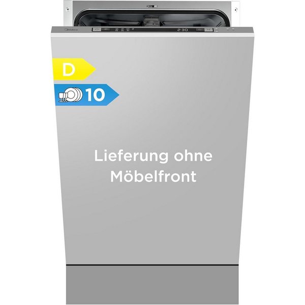 Midea vollintegrierbarer Geschirrspüler MDWEB1014K, 9 l, 10 Maßgedecke