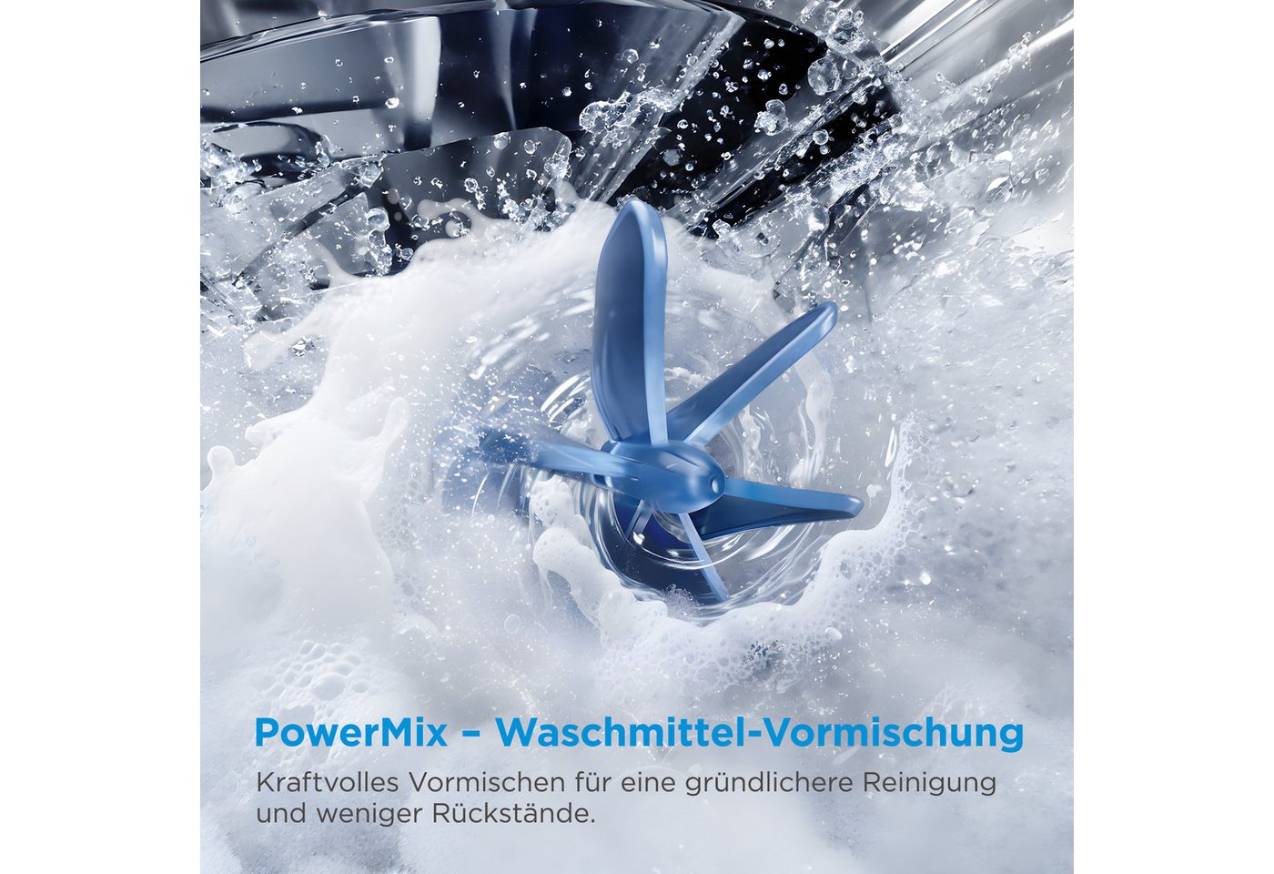 Midea Waschmaschine MF205 MF25EW100WBA30, 10 kg, 1350 U/min – Bild 5 von 5