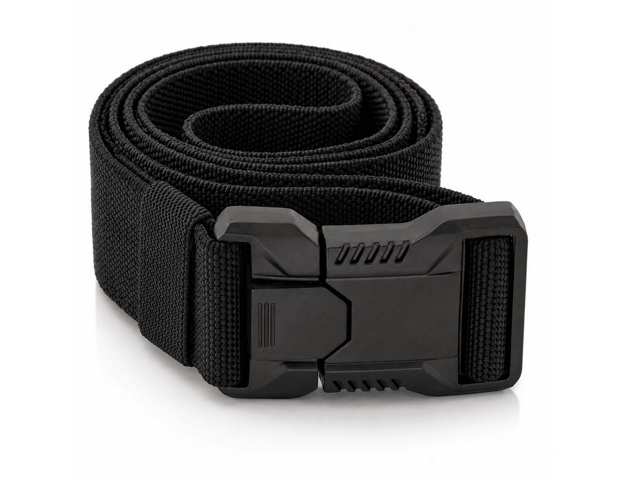 MidGard Hüftgürtel Elastischer Gürtel aus Nylon, Hochleistung-Hosengürtel Arbeitsgürtel (2-St) mit Schnellverschluss für Damen & Herren – Bild 2 von 5