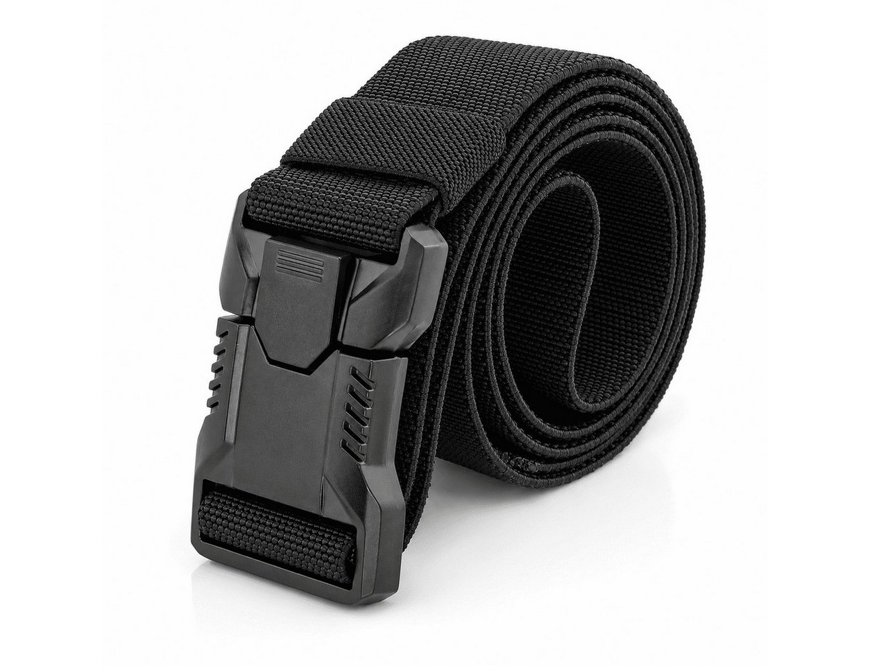 MidGard Hüftgürtel Elastischer Gürtel aus Nylon, Hochleistung-Hosengürtel Arbeitsgürtel (1-St) mit Schnellverschluss für Damen & Herren – Bild 2 von 5