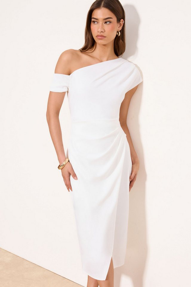 LIPSY Midikleid Lipsy Midikleid mit geraffter Taille, Regular (1-tlg) – Bild 4 von 4